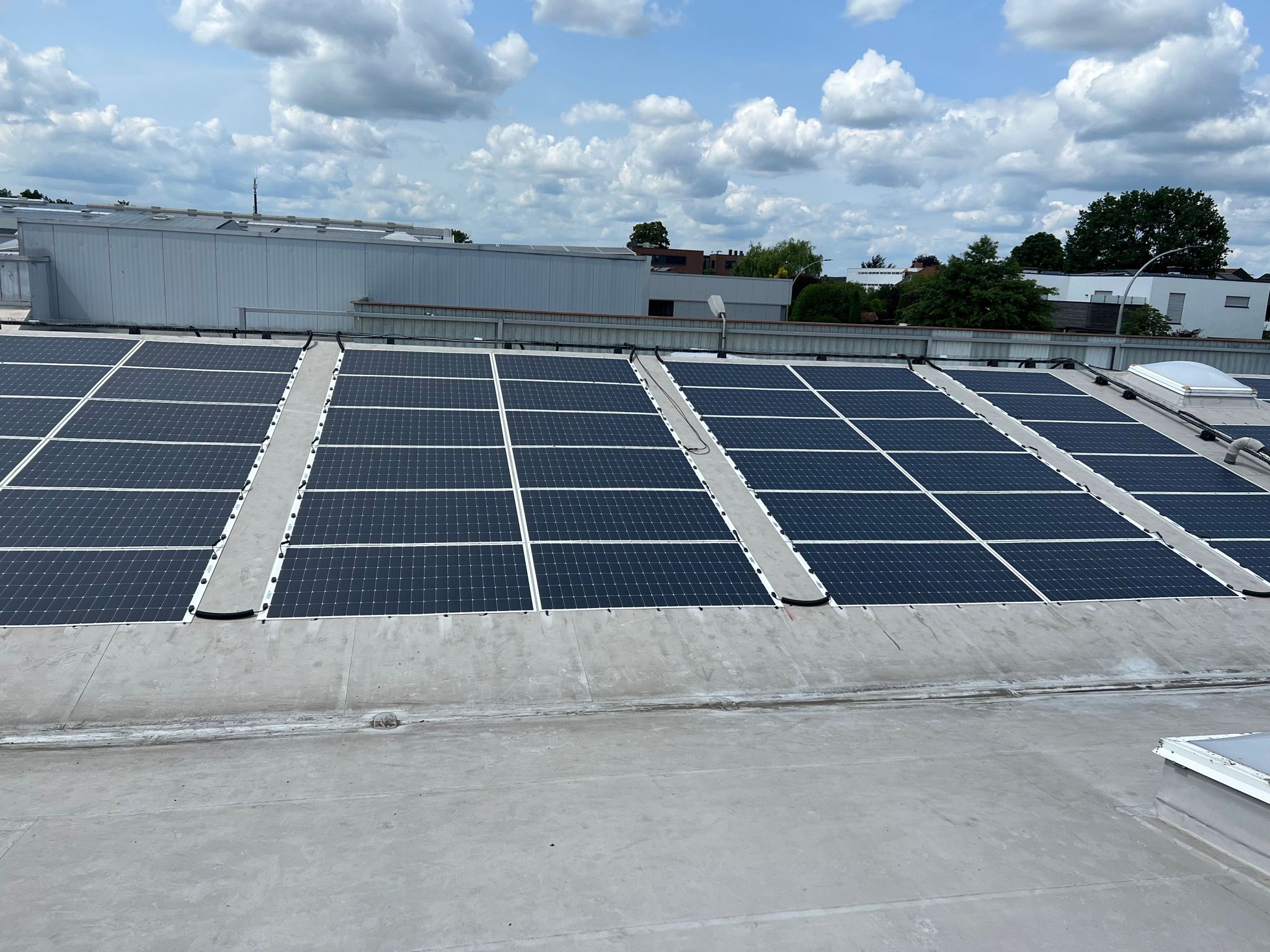 Freiflächen-Photovoltaik im Referenzprojekt